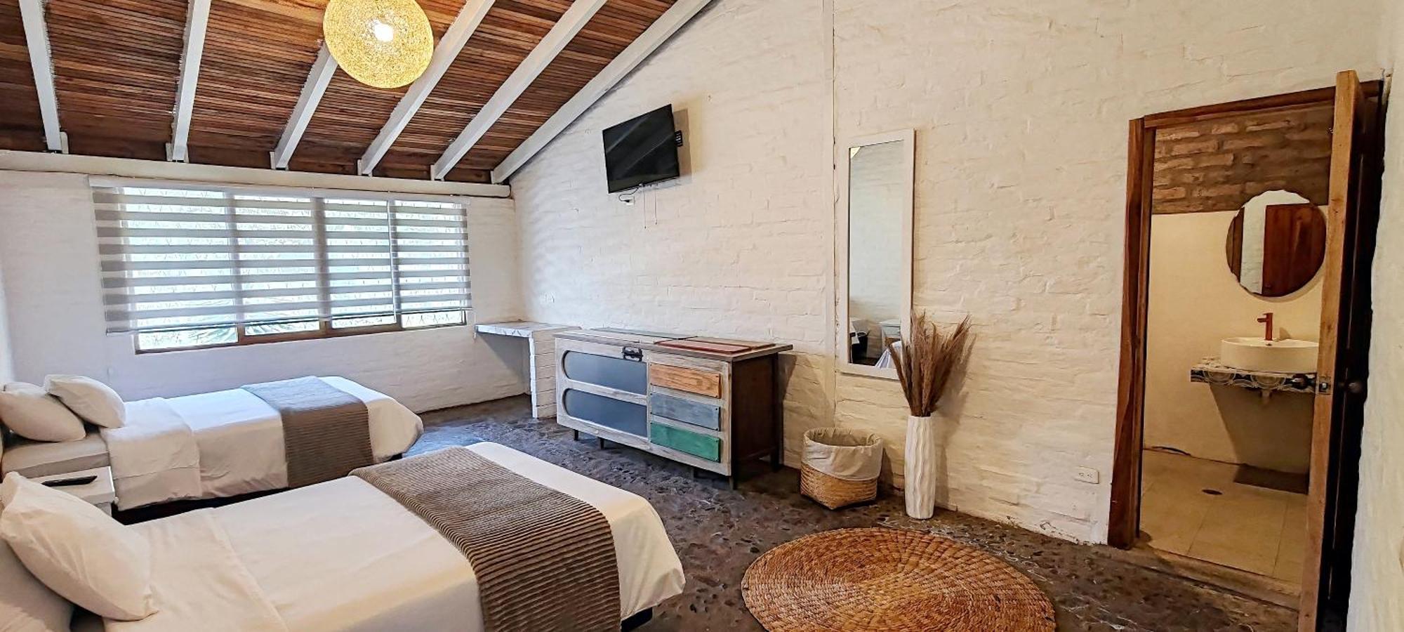 Rustic Quinta La Aurora Baños Quarto foto